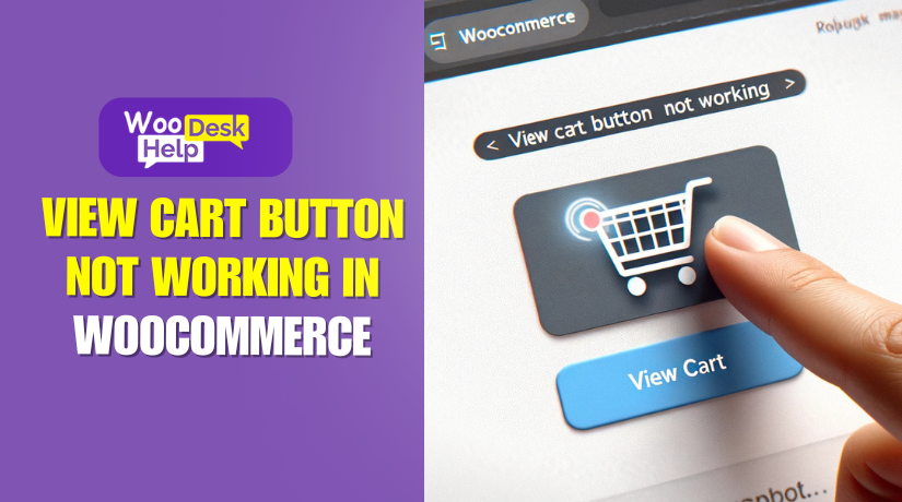 How to Fix the View Cart Button Not Working in WooCommerce