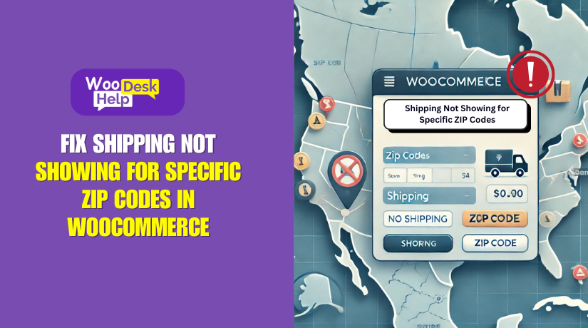Fix Shipping Not Showing for Specific ZIP Codes in WooCommerce