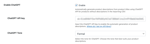 Enable chatgpt