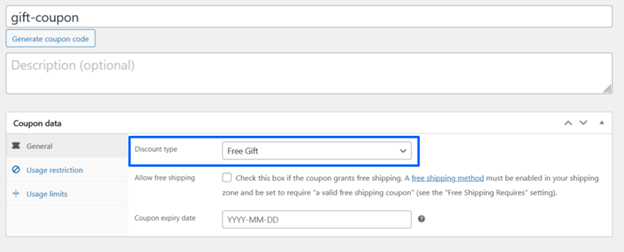 Gift-coupon