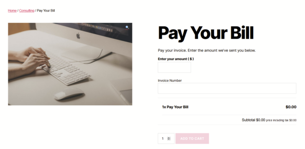 Pay your bill