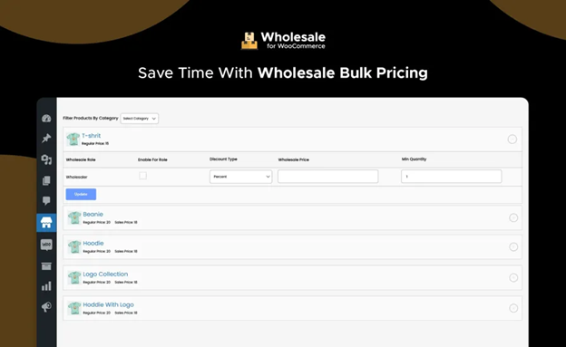 Save time with wholesale