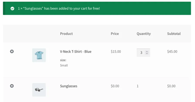 Select gift