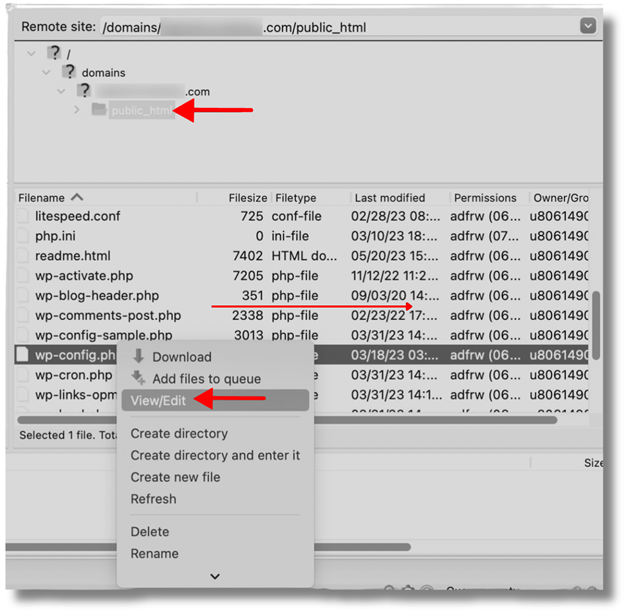 Using Filezila
