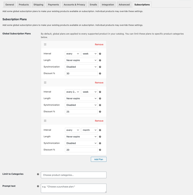 All Products for WooCommerce Subscriptions