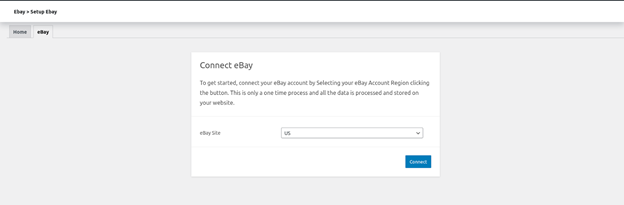 Connect Ebay