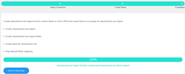 Create Abandoned cart and custom filed