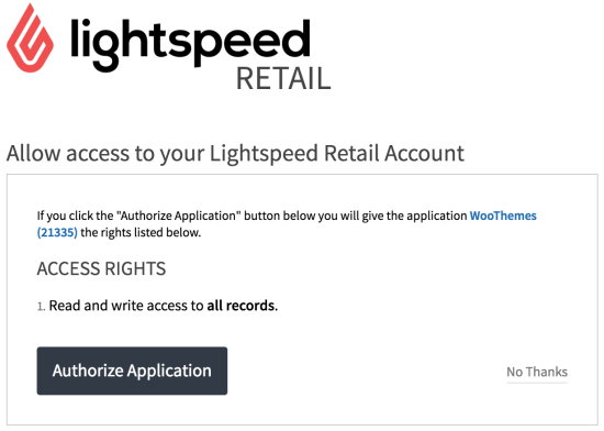 Lightspeed retail