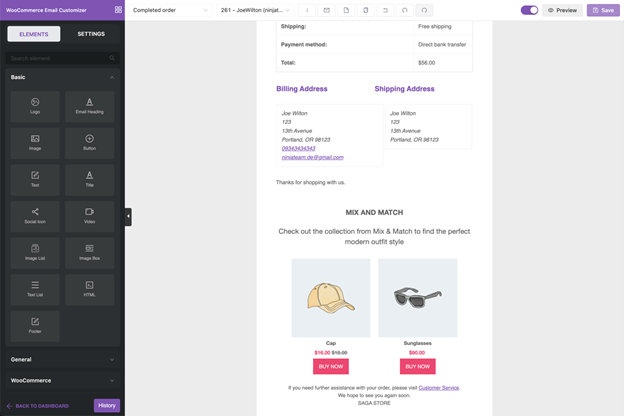 Set up customization