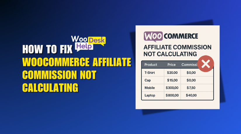 WooCommerce Affiliate Commission Not Calculating? Here’s How to Fix It