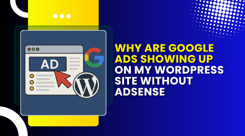 Why Are Google Ads Showing Up on My WordPress Site Without AdSense?