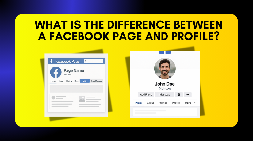 What Is the Difference Between a Facebook Page and Profile?