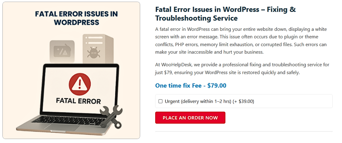 Fixing Fatal Error Issues in WordPress