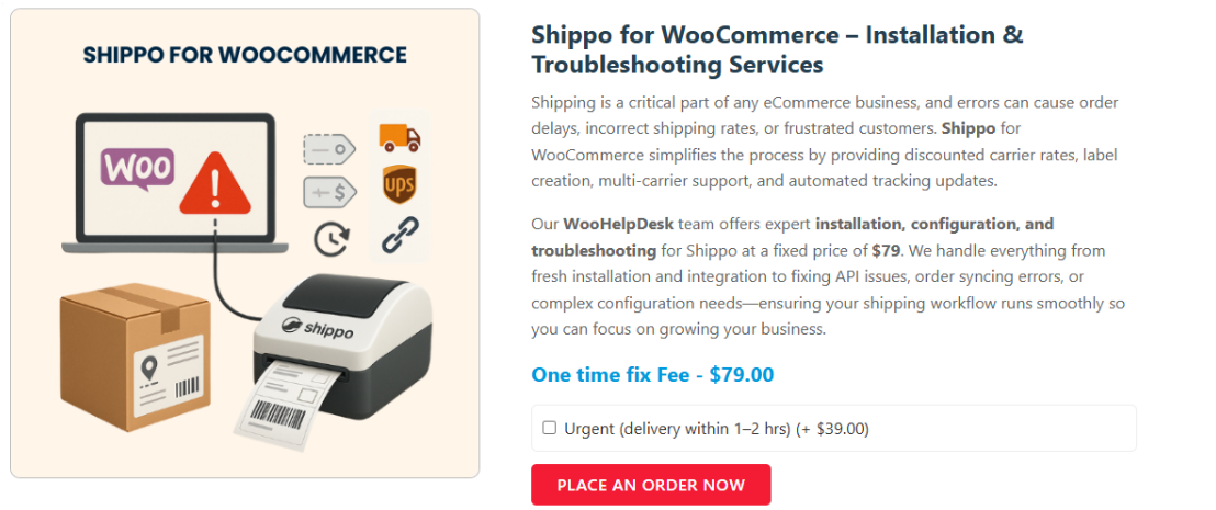 Shippo for WooCommerce