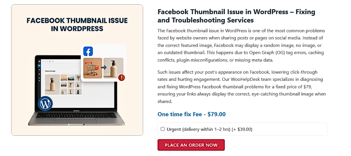 Facebook Thumbnail Issue in WordPress