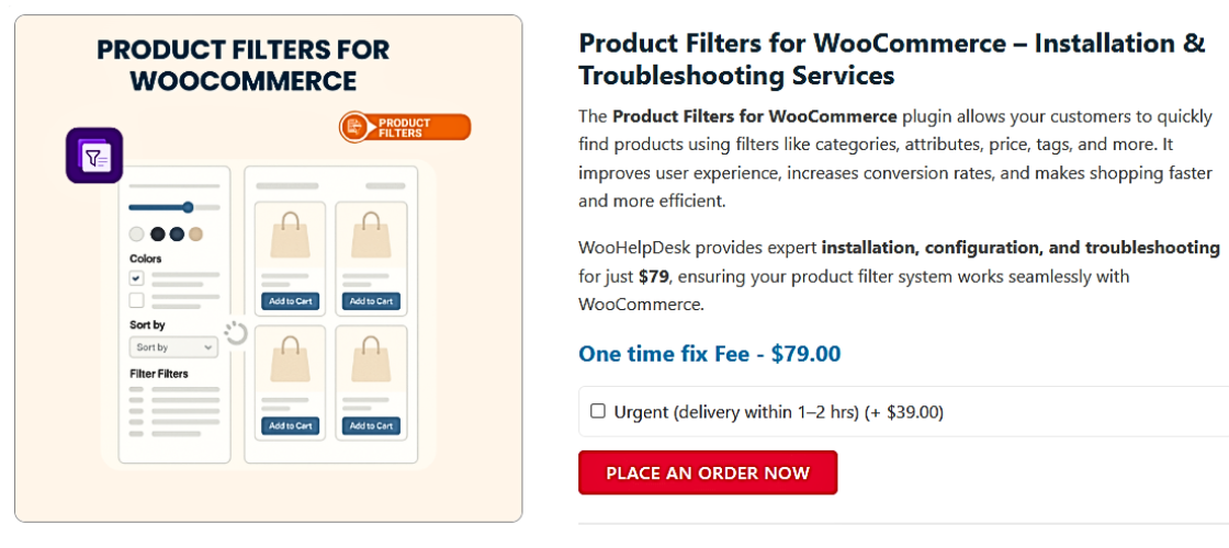 Fixing Product Filters for WooCommerce