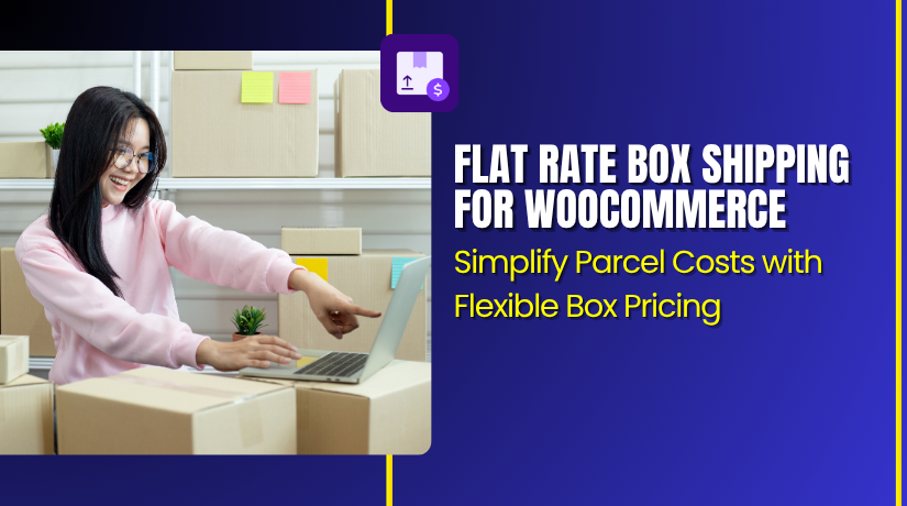 Flat Rate Box Shipping for WooCommerce – Simplify Parcel Costs with Flexible Box Pricing