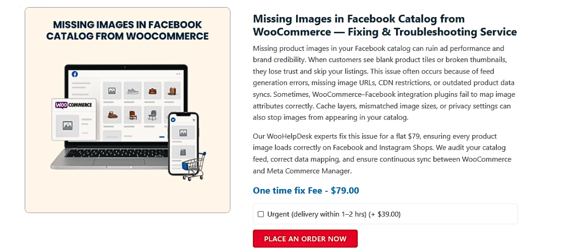 Missing Images in Facebook Catalog from WooCommerce