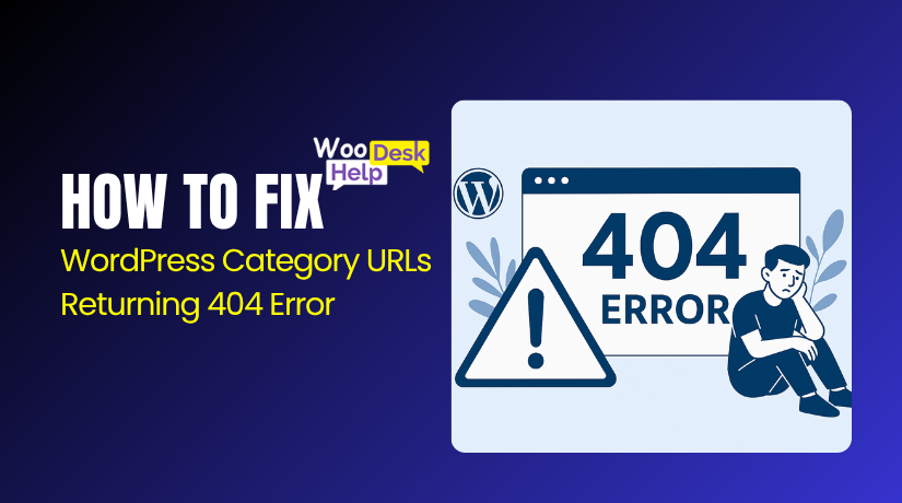 How to fix WordPress Category URLs Returning 404 Error