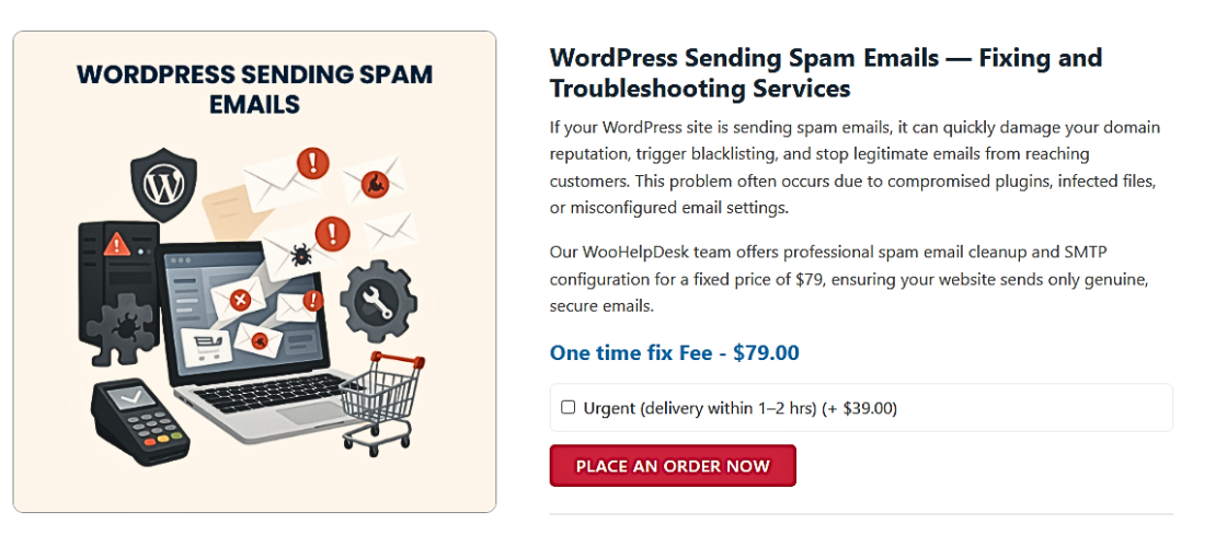 WordPress Sending Spam Emails