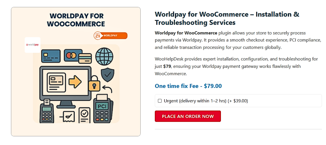 Worldpay for WooCommerce