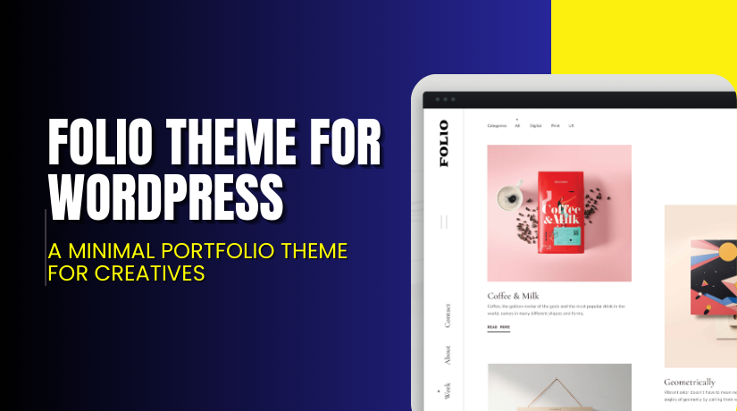 Folio Theme for WordPress – A Minimal Portfolio Theme for Creatives