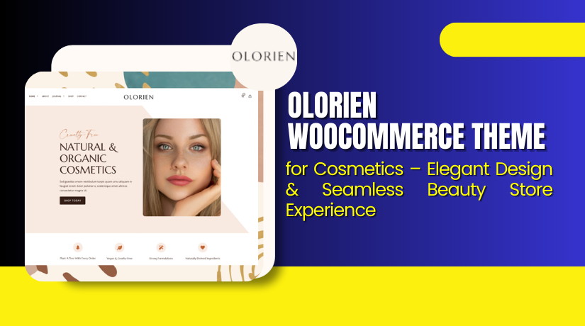 Olorien WooCommerce Theme for Cosmetics – Elegant Design & Seamless Beauty Store Experience