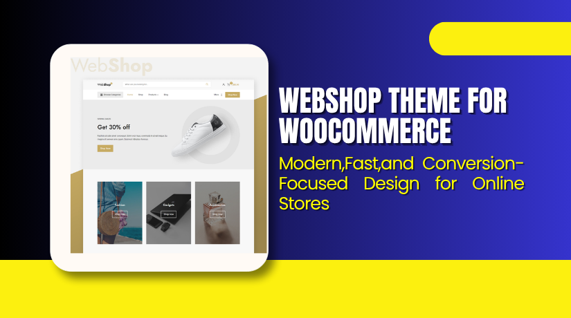 WebShop Theme for WooCommerce – Modern, Fast, and Conversion-Focused Design for Online Stores