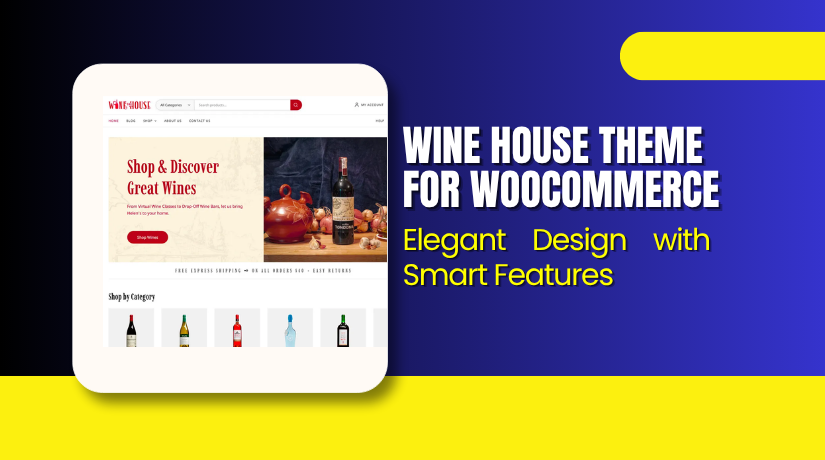 Wine House Theme for WooCommerce – Elegant Design with Smart Features