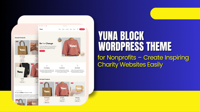 Yuna Block WordPress Theme for Nonprofits – Create Inspiring Charity Websites Easily