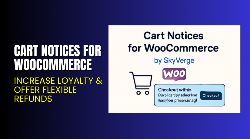 Cart Notices for WooCommerce – Boost Conversions with Dynamic Messaging