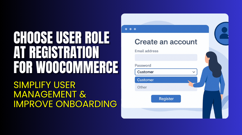 Choose User Role at Registration for WooCommerce – Simplify User Management & Improve Onboarding