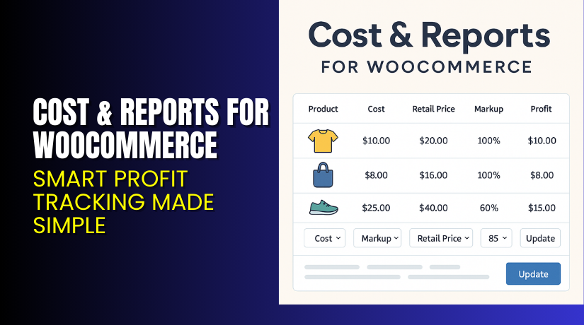 Cost & Reports for WooCommerce – Smart Profit Tracking Made Simple