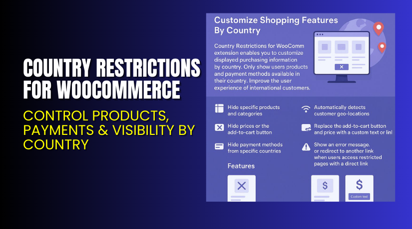 Country Restrictions for WooCommerce – Control Products, Payments & Visibility by Country