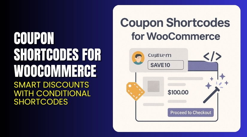 Coupon Shortcodes for WooCommerce – Smart Discounts with Conditional Shortcodes