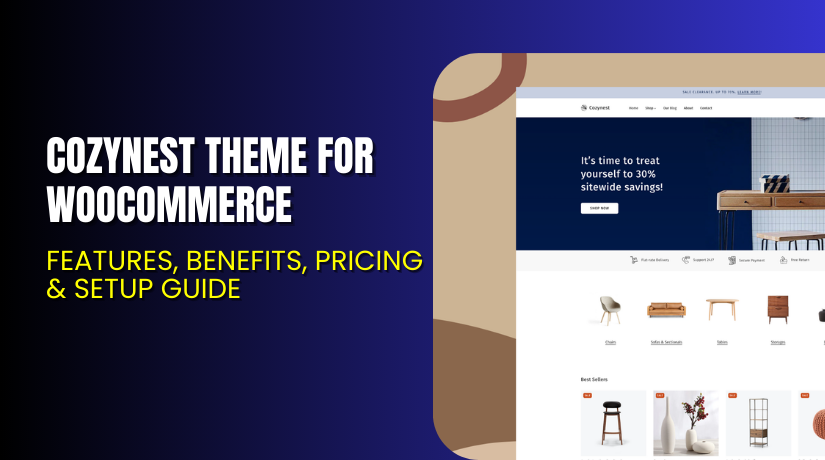 Cozynest Theme for WooCommerce – Features, Benefits, Pricing & Setup Guide