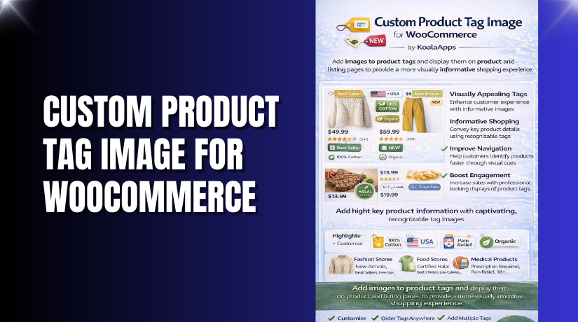 Custom Product Tag Image for WooCommerce