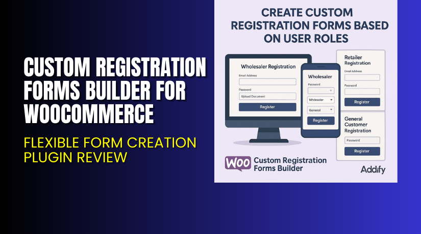 Custom Registration Forms Builder for WooCommerce – Flexible Form Creation Plugin Review