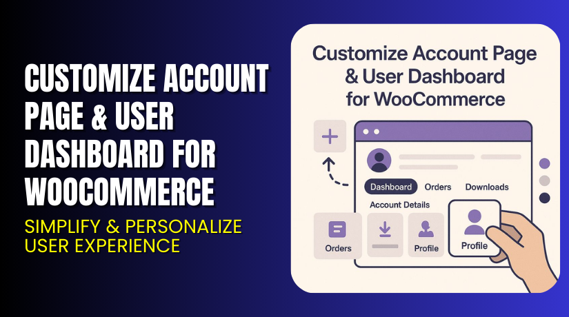Customize Account Page & User Dashboard for WooCommerce – Simplify & Personalize User Experience