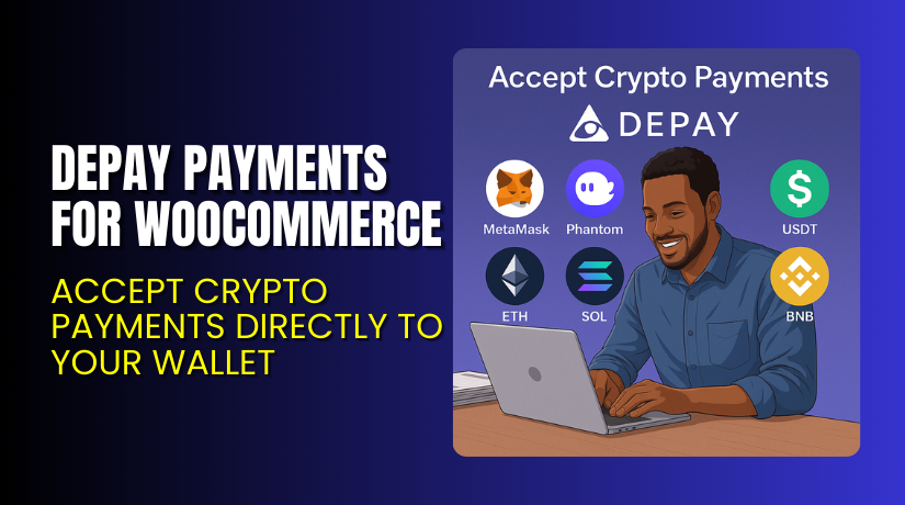 DePay Payments for WooCommerce – Accept Crypto Payments Directly to Your Wallet