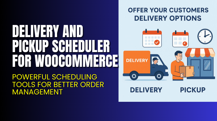 Delivery and Pickup Scheduler for WooCommerce – Powerful Scheduling Tools for Better Order Management