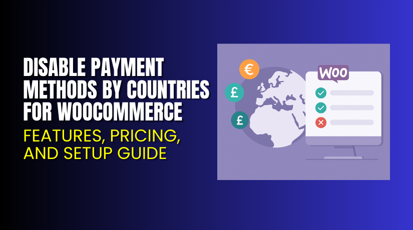 Disable Payment Methods by Countries for WooCommerce – Features, Pricing, and Setup Guide