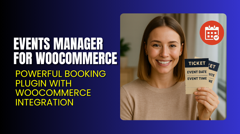 Events Manager for WooCommerce – Powerful Booking Plugin with WooCommerce Integration