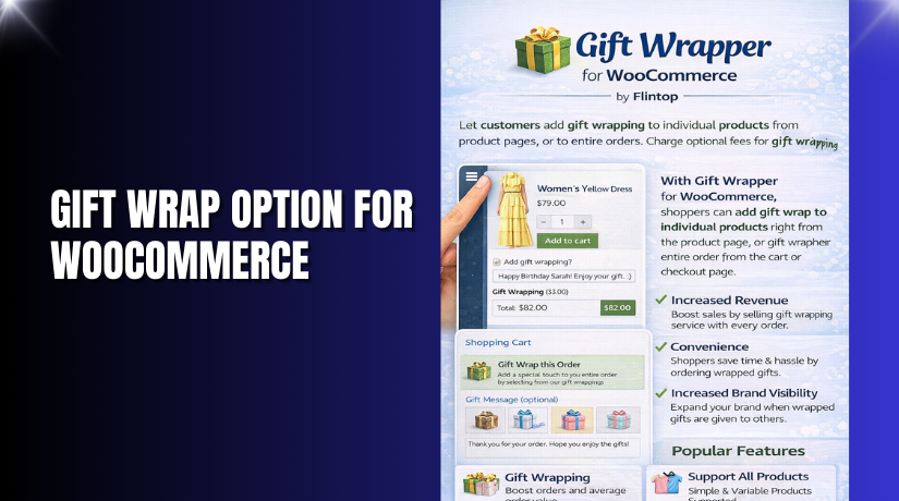 Gift Wrap Option for WooCommerce