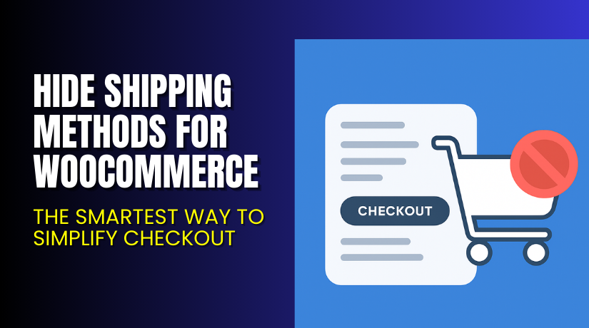 Hide Shipping Methods for WooCommerce – The Smartest Way to Simplify Checkout