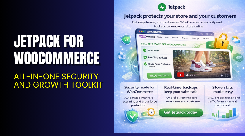Jetpack for WooCommerce – All-in-One Security and Growth Toolkit