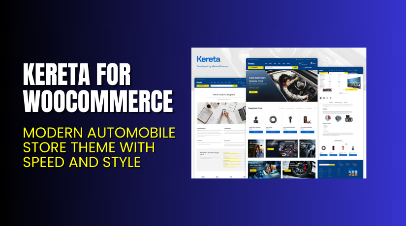 Kereta for WooCommerce – Modern Automobile Store Theme with Speed and Style