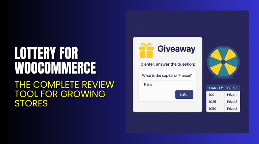 Lottery for WooCommerce – Boost Sales with Engaging Prize Contests