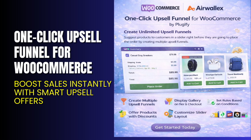 One-Click Upsell Funnel for WooCommerce – Boost Sales Instantly with Smart Upsell Offers