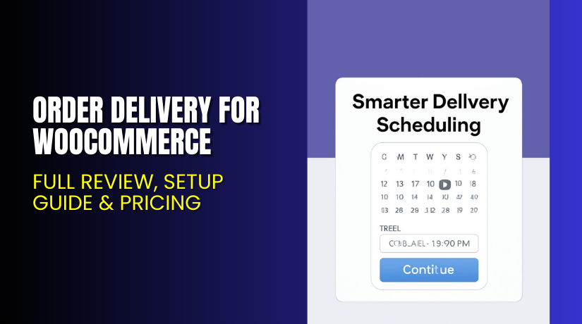 Order Delivery for WooCommerce – Schedule Smarter, Deliver Better